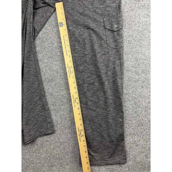 Kuhl Pants Womens 10 Regular Gray Stretch Knit Cargo Hiking Lounge Pull On - Picture 5 of 8